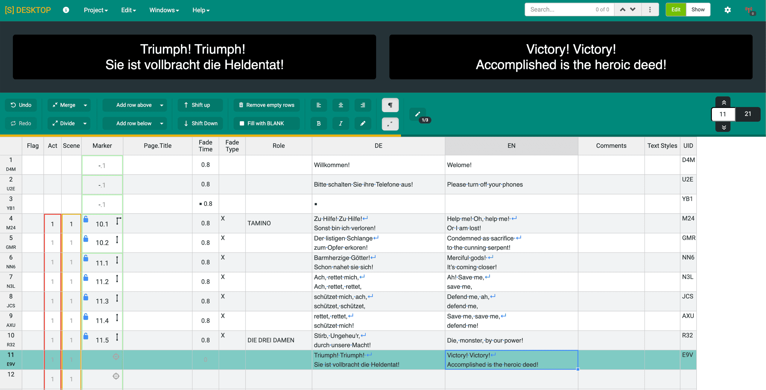 Software Opera Edition Ajout carrousel 3